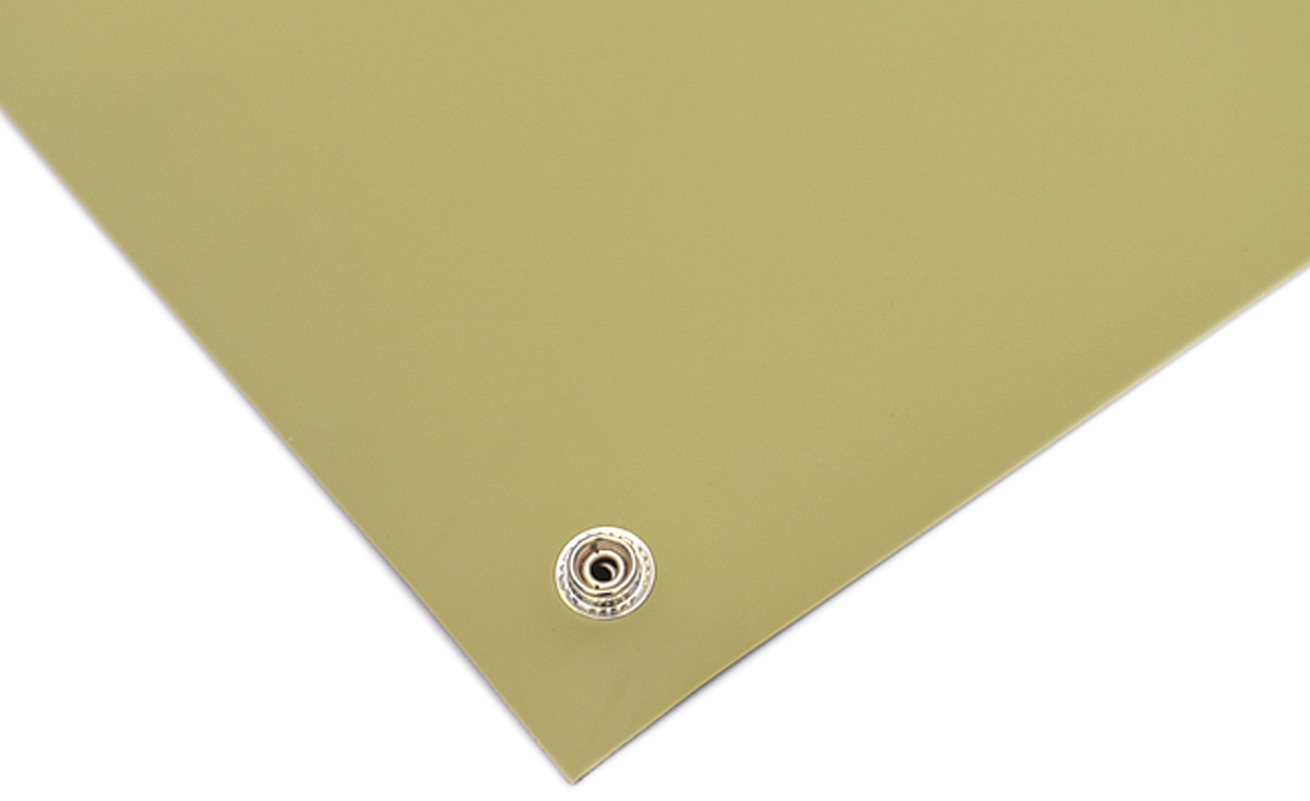 RS PRO Yellow Bench ESD-Safe Mat, 1.2m x 1.2m x 2mm