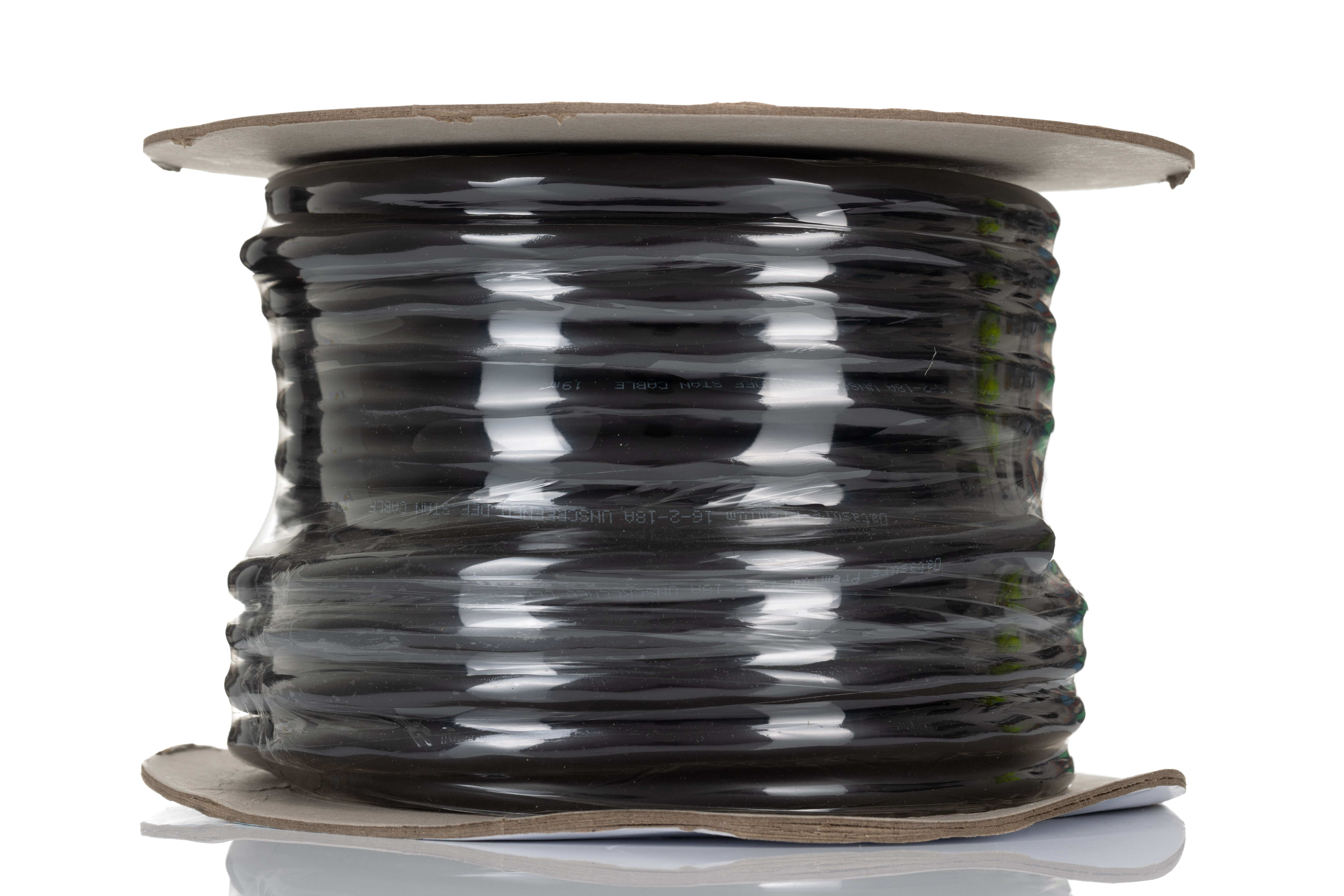 RS PRO Multi-Core Industrial Cable, 18 Cores, 0.5 mm², Unscreened, 25 m, Black Polyvinyl Chloride Sheath