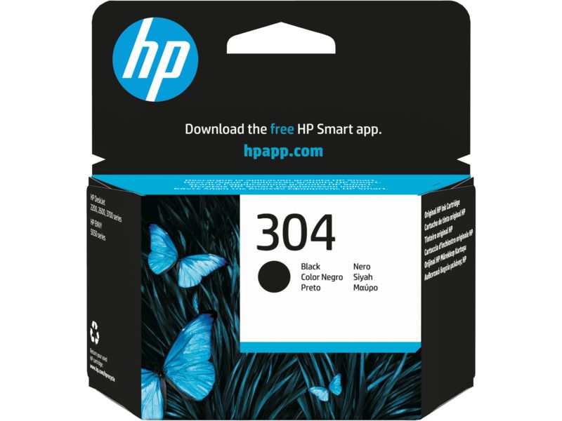 Hewlett Packard N9K06AE Black Ink Cartridge