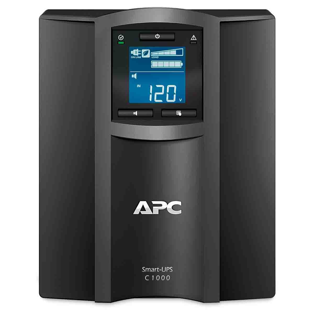 APC 230V Input Stand Alone Uninterruptible Power Supply, 1000VA (600W), Smart-UPS