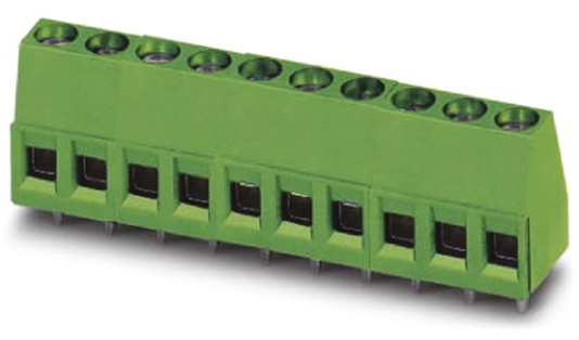 Phoenix Contact MKDS 1.5/4 Series PCB Terminal Block, 4-Contact, 5mm Pitch, Through Hole Mount, 1-Row, Screw Termination