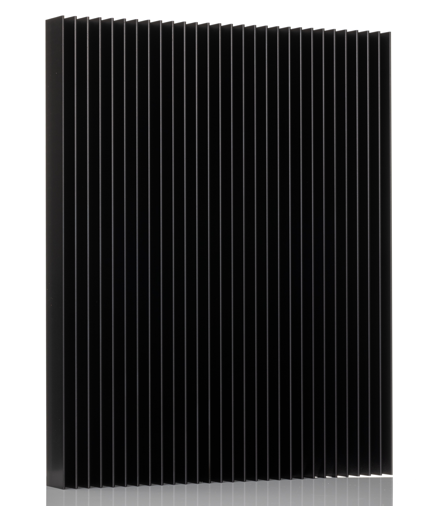 RS PRO Heatsink, Universal Rectangular Alu, 0.58K/W, 250 x 200 x 25mm