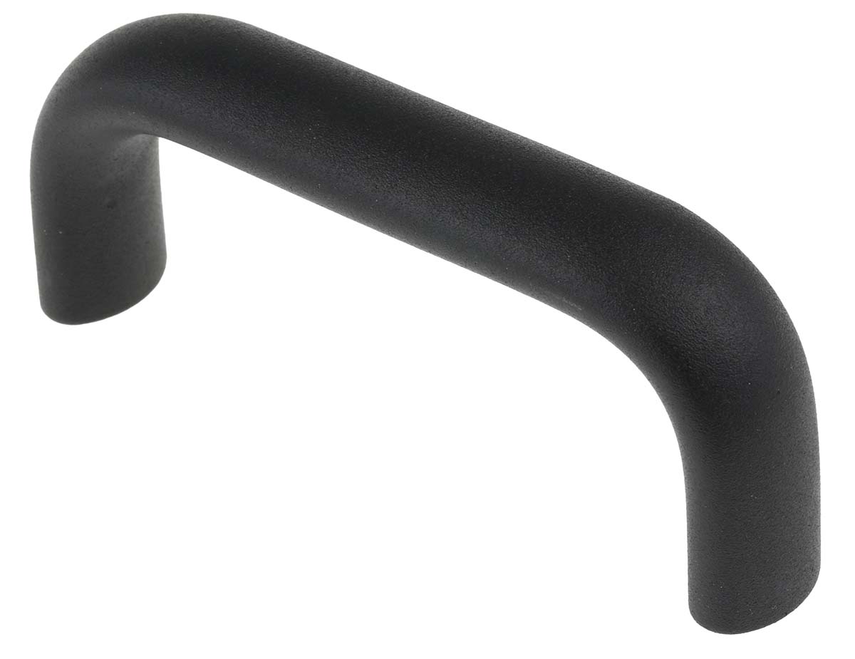RS PRO Black Aluminium Handle 47 mm Height, 20mm Width, 113mm Length