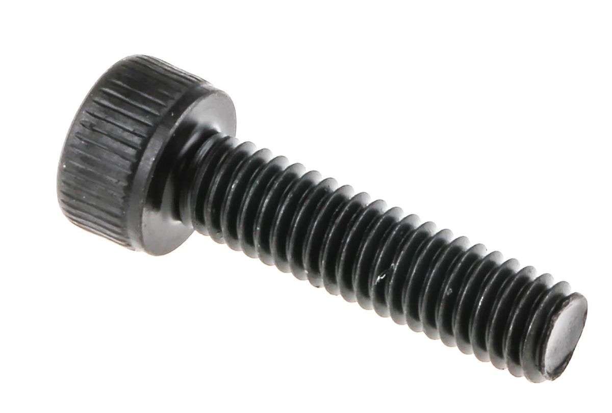 RS PRO Black, Self-Colour Steel Hex Socket Cap Screw, DIN 912, M4 x 16mm