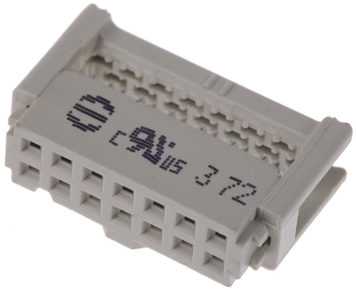 Harting 14-Way IDC Connector Socket for Cable Mount, 2-Row