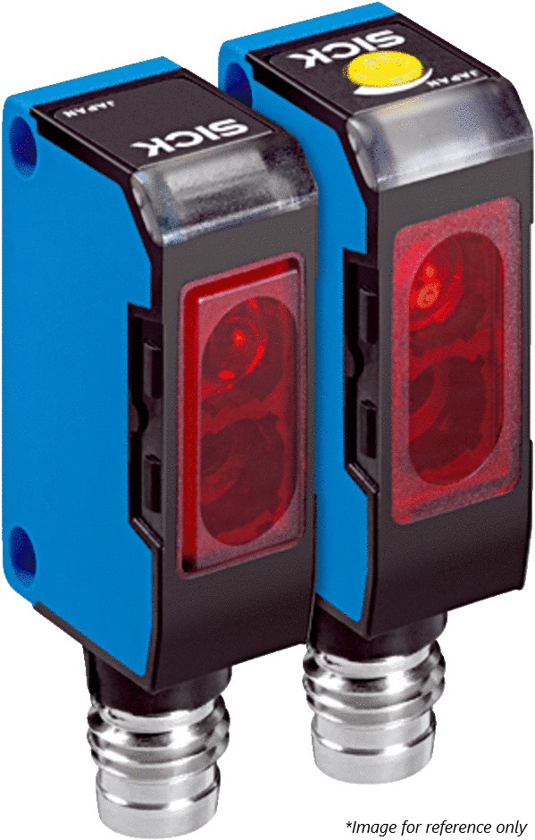 SICK Through Beam Photoelectric Sensor, Block Sensor, 0 → 4.4 m Detection Range