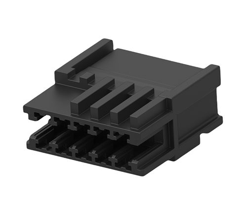 TE Connectivity 1-2391423 Series Receptacle Edge Connector, Board Mount, 5-Contacts, 2.5mm Pitch, 1-Row, Crimp
