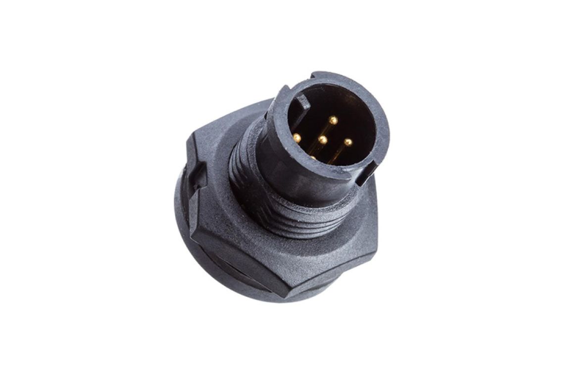 Amphenol Industrial Industrial Circular Connector, 2 Contacts, Threaded, Miniature Connector, Plug, Male, IP67, Ceres