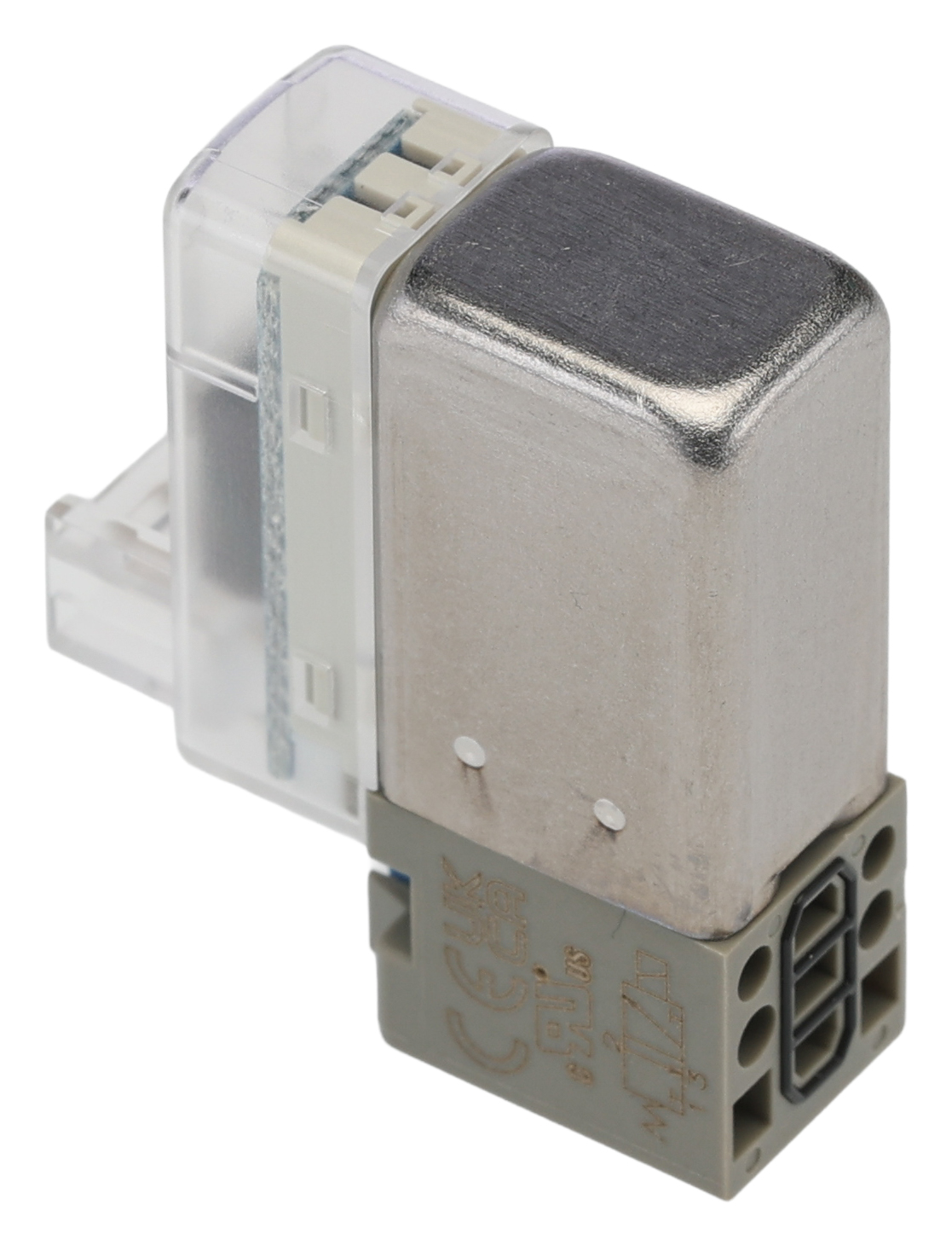 SMC 3 Pneumatic Solenoid Valve - Solenoid/Spring M5 x 0.8 V100 Series 24V dc