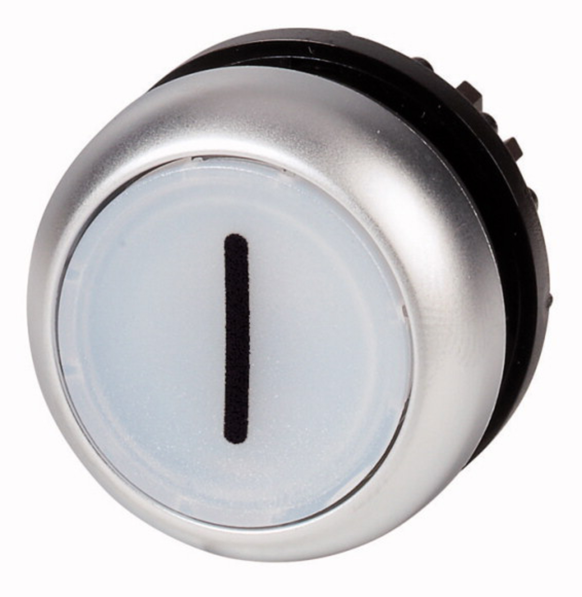 Eaton RMQ Titan M22 Series White Maintained Push Button Head, 22mm Cutout, IP67