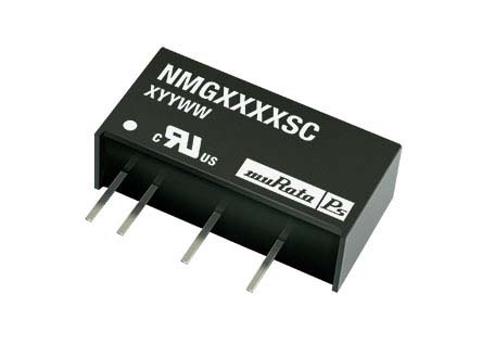 Murata Power Solutions NMG DC-DC Converter, 5V dc/ 400mA Output, 21.6 → 26.4 V dc Input, 2W, Through Hole, +85°C