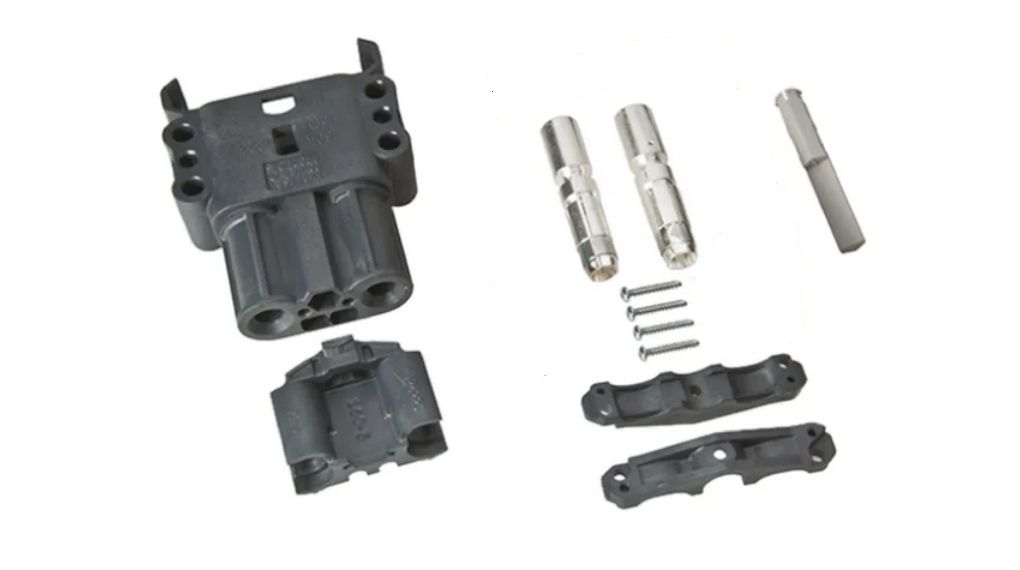 Anderson Power Products, E32 Series Female 2 Way Battery Connector, Plug-In, 340A, 600 V