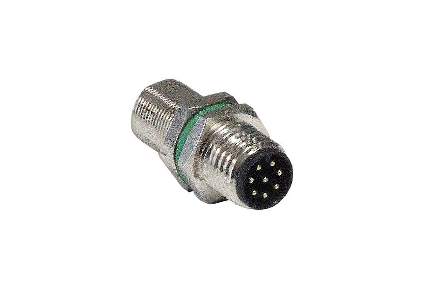 Bulgin Circular Connector, 8 Contacts, Rear, M8 Connector, Socket, Male, IP67, Buccaneer M8 Series