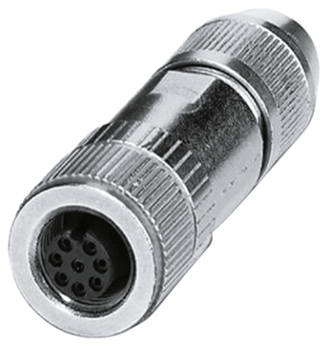 BALLUFF Circular Connector, 8 Contacts, Cable, M12 Connector, Socket, Female, IP67, BKS-S115-00 Series
