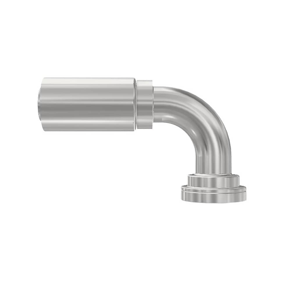 Parker Crimped Hose Fitting Hose to 2 in Flange, 16N77-12-16