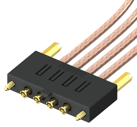 Samtec, 100 mm 50 Ω Amber