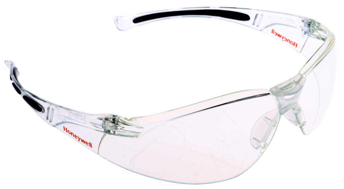 Honeywell Safety A800 UV Safety Glasses, Clear PC Lens