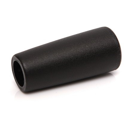 RS PRO Matt Black Thermoplastic Cabinet Handle 26 mm Height, 80mm Length