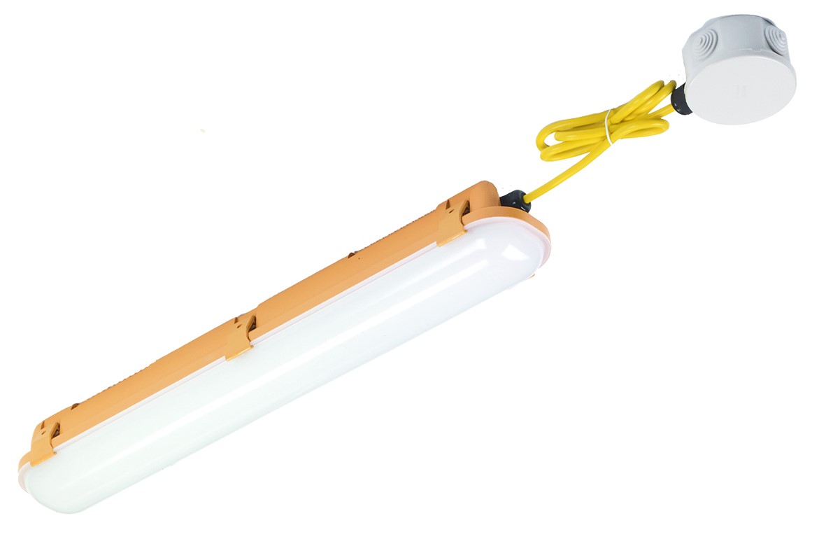 RS PRO 27W LED Batten Light, 100 → 240 V Batten LED Non Corrosive Fitting, 1 Lamp, Anti-corrosive, 600mm Long,