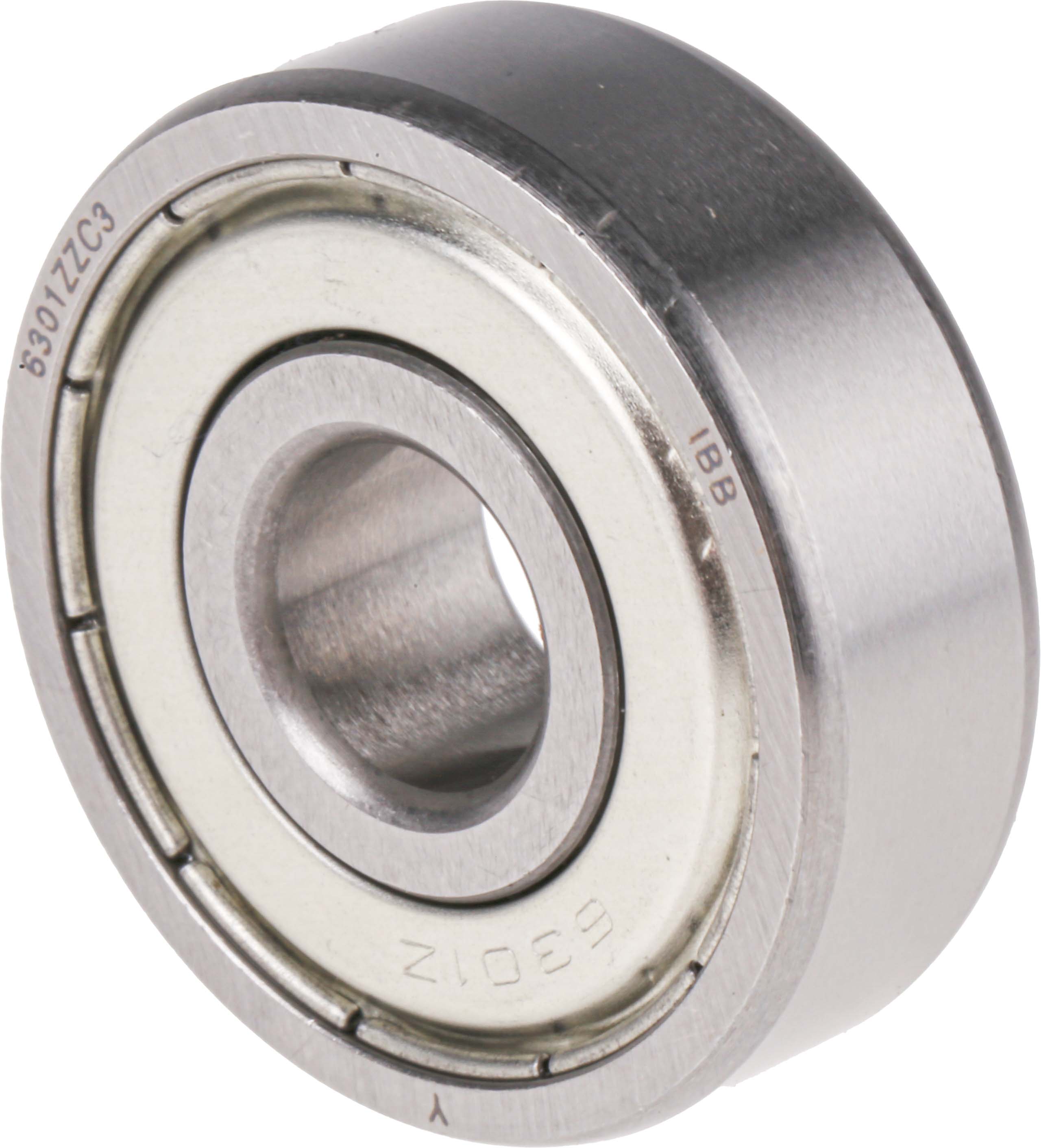 RS PRO 6301-2Z/C3 1 Row Ball Bearing - 12 mm ID, 37 mm OD