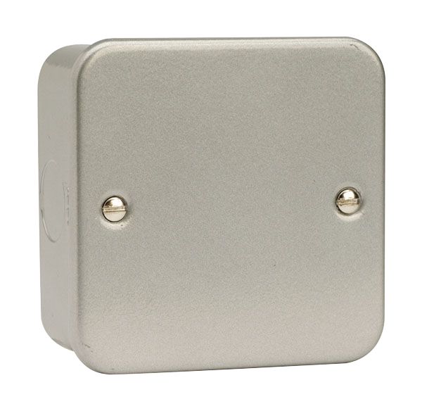 RS PRO Plate for Use with 76mm x 76mm Back Box