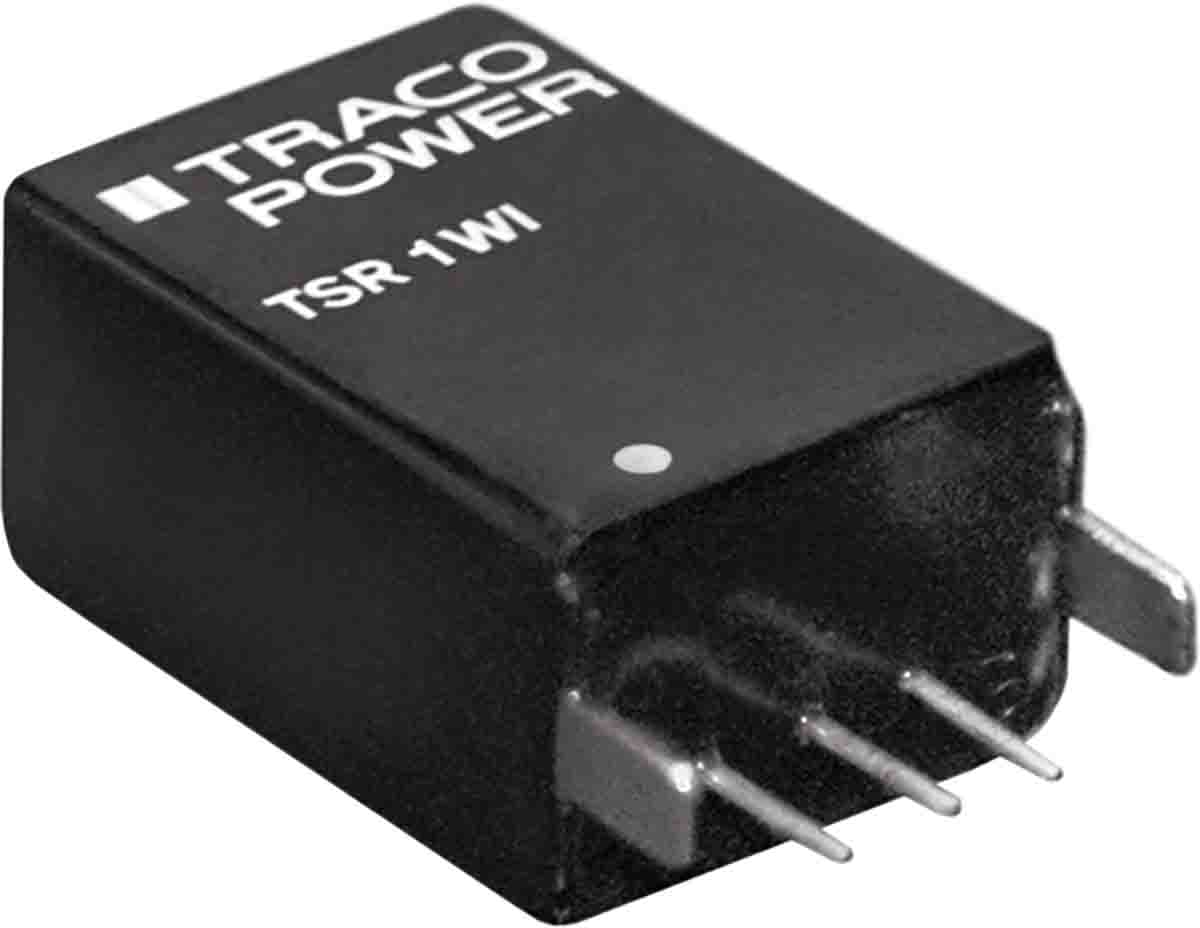 TRACOPOWER Non-Isolated DC-DC Converter, Through Hole, 5V dc Output Voltage, 9 → 72V dc Input Voltage, 1A Output