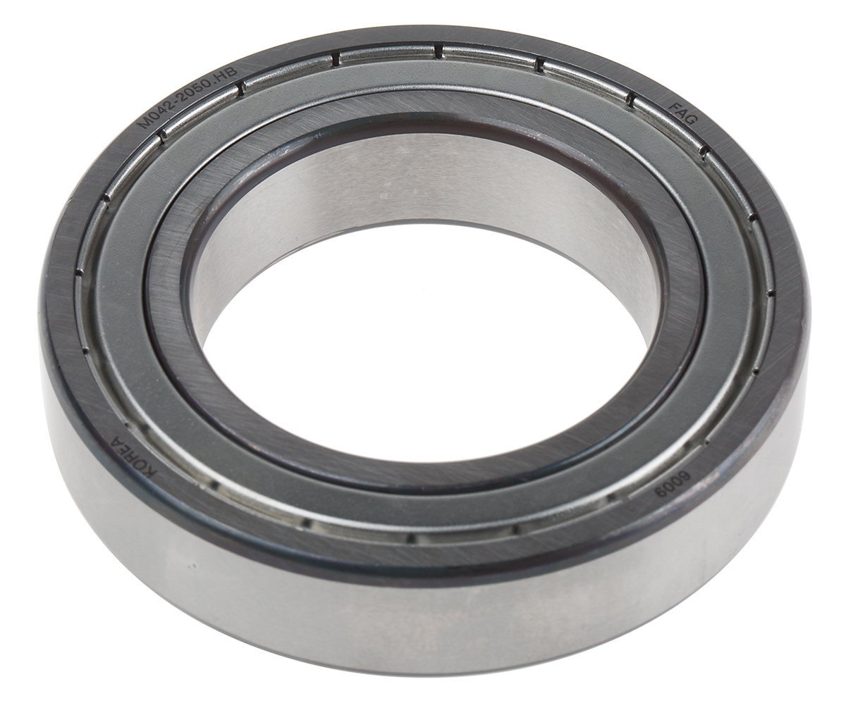 FAG 6009-2Z 1 Row Ball Bearing - 45 mm ID, 75 mm OD