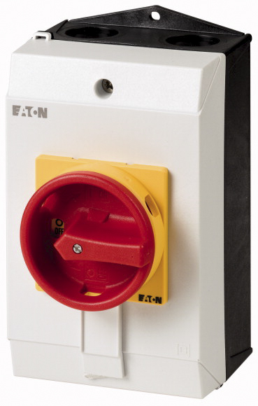 Eaton 3P Pole Surface Mount Isolator Switch - 25A Maximum Current, 11kW Power Rating, IP65