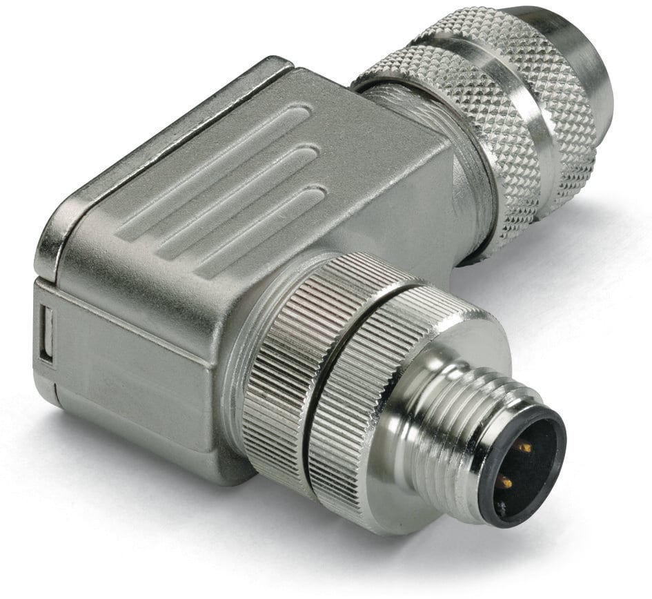 WAGO Industrial Circular Connectors, 4 Contacts, Plug-In, M12 Connector, Plug, Male, IP67, 756 Series