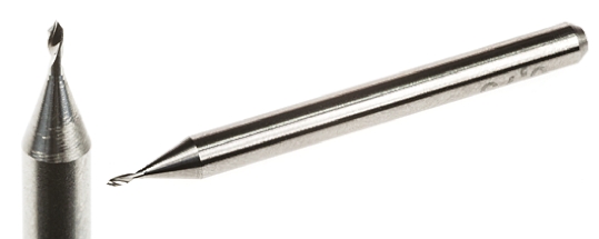 CIF End Mill, 0.75mm Cutter, Tungsten Carbide, 3.17 mm Shank