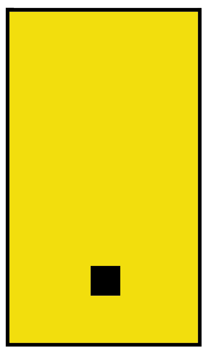 HellermannTyton Ovalgrip Slide On Cable Markers, Black on Yellow, Pre-printed ".", 1.7 → 3.6mm Cable, 901-10615