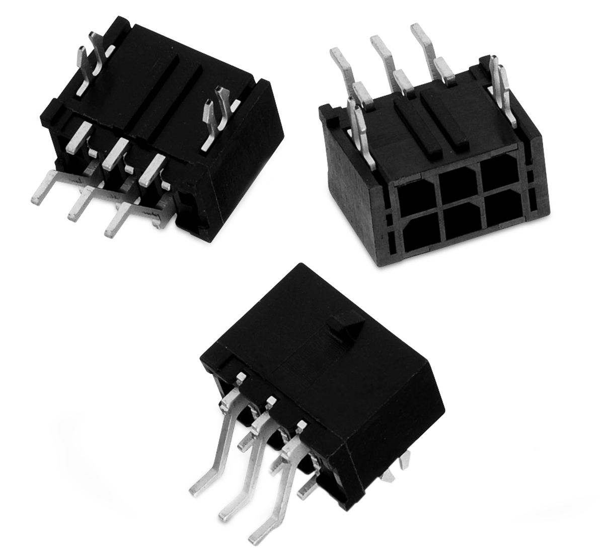 Wurth Elektronik WR-MPC3 Series Right Angle Through Hole PCB Header, 6 Contact(s), 3 mm Pitch, 2 Row, Shrouded