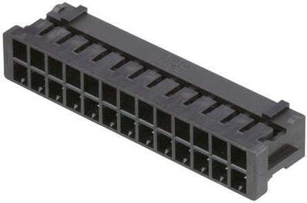 Hirose, DF11 Female Connector Housing, 2mm Pitch, 26 Way, 2 Row