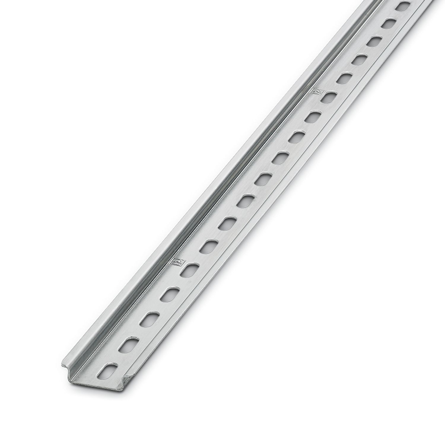 Phoenix Contact Aluminium Perforated DIN Rail, Top Hat Compatible, 2000mm x 35mm x 8mm