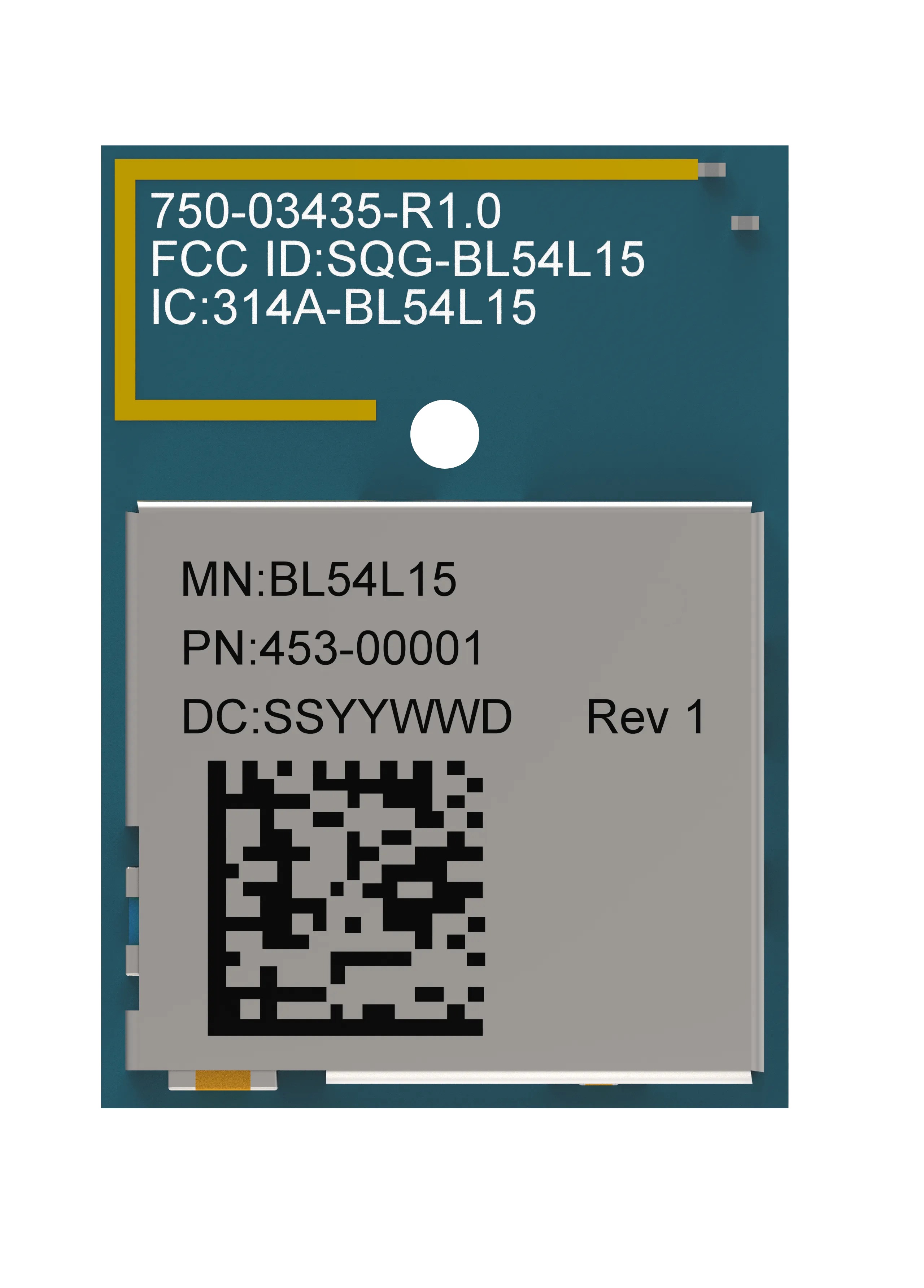 Ezurio 453-00001C RF RF Module Bluetooth Module 2.402 - 2.480GHz, 1.7 → 3.5V