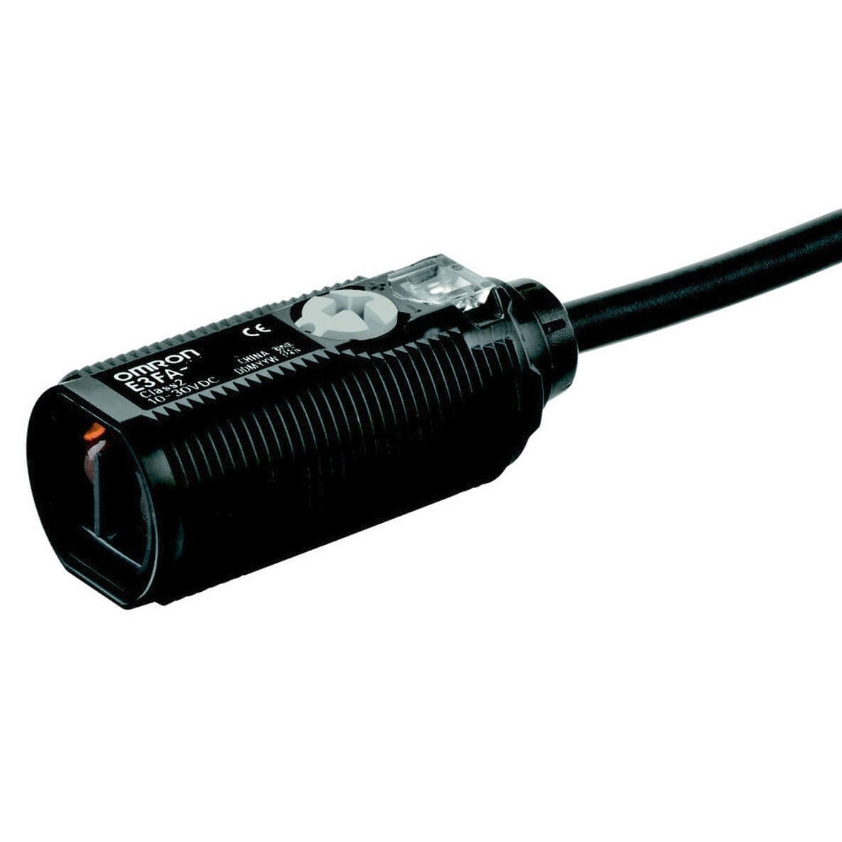 Omron Diffuse Photoelectric Sensor, Cylindrical Sensor, 1000 mm Detection Range