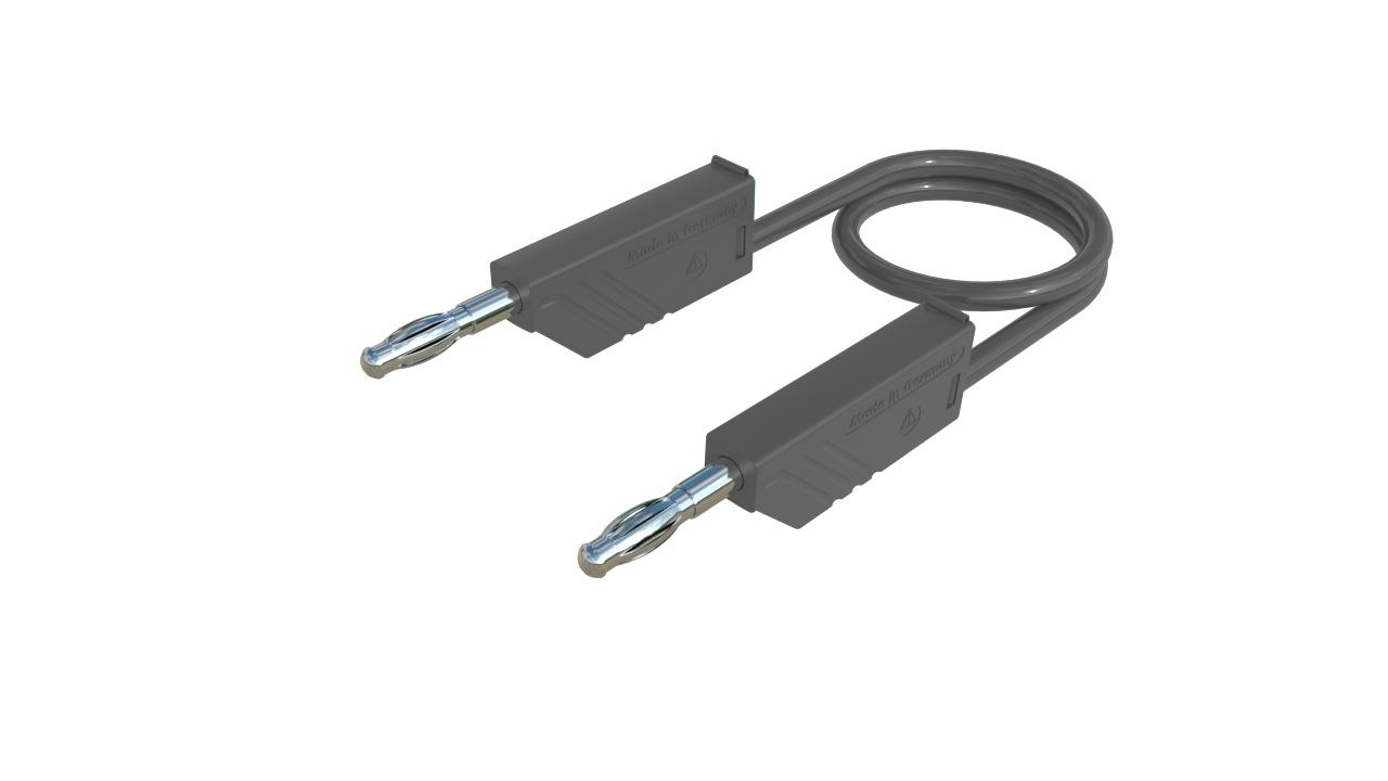 Hirschmann Test & Measurement Test Probes, 32A, 60V dc, Grey, 25cm Lead Length