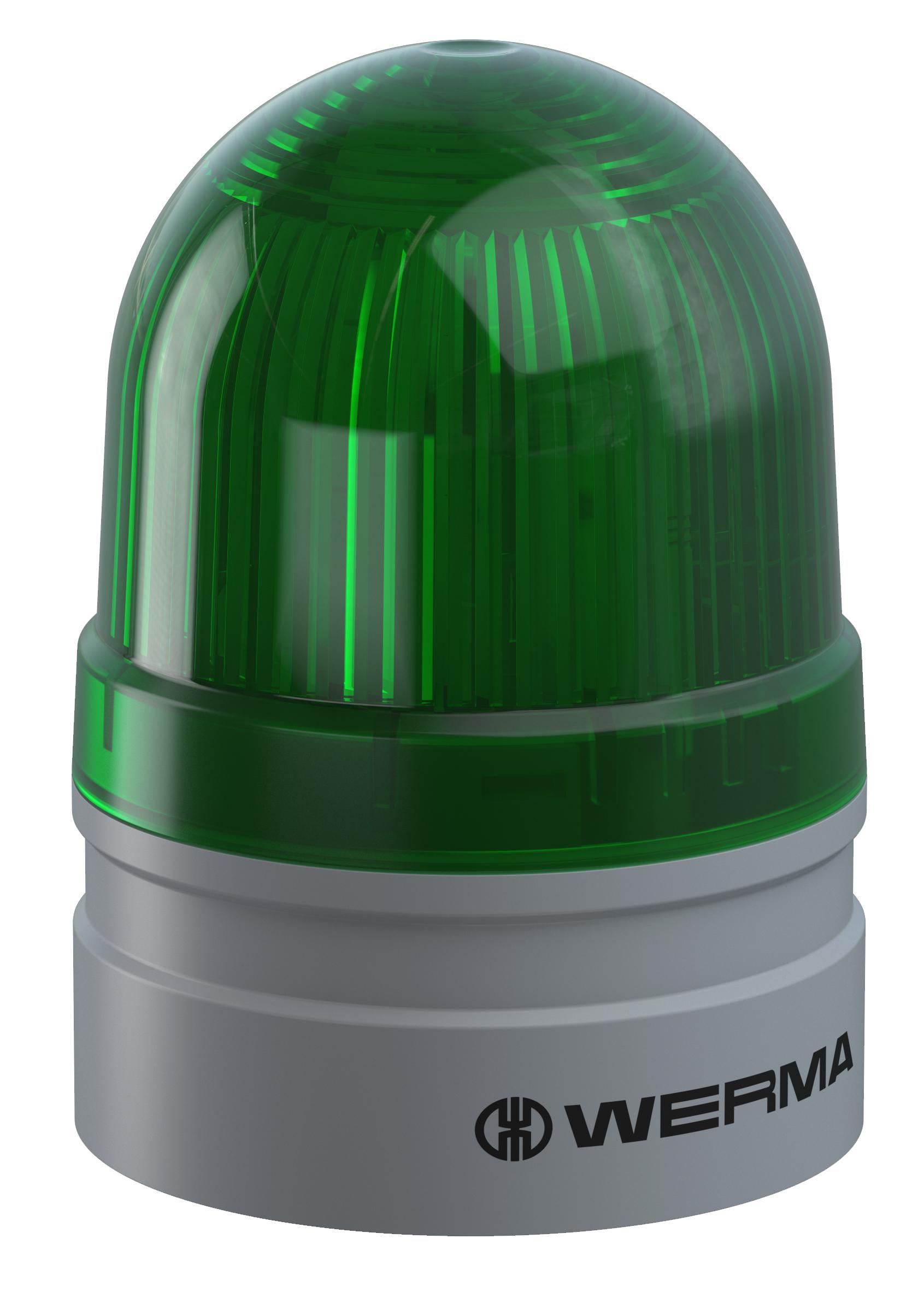 Werma 260 Series Green Flashing Light Module, 24 V, Multiple, LED Bulb