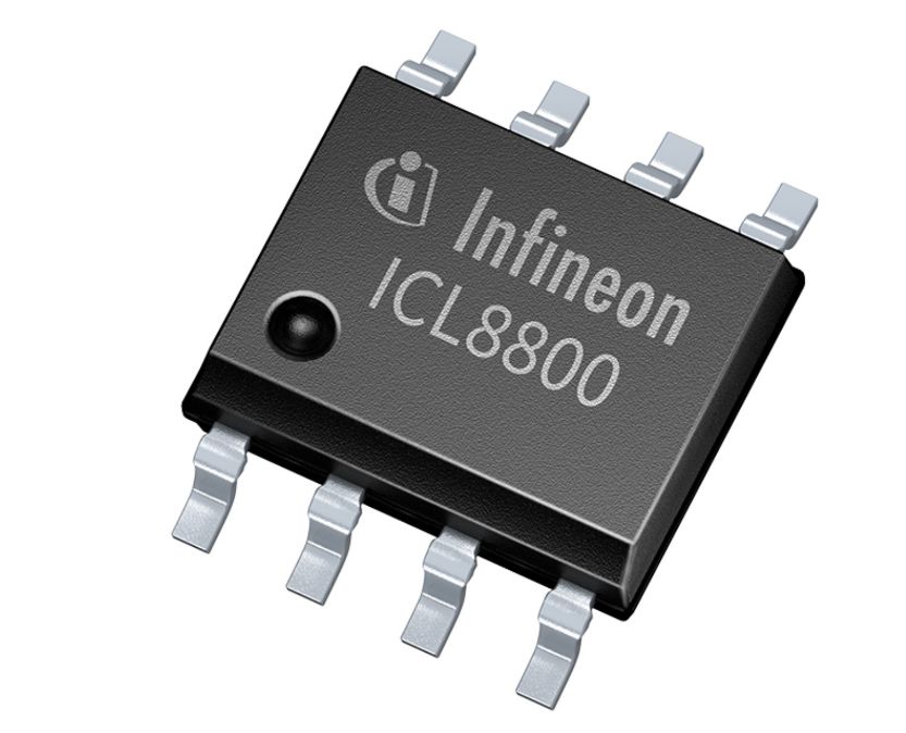 Infineon ICL8800XUMA1 LED Driver IC, 8/24 V 2 mA 8-Pin PG-DSO-8