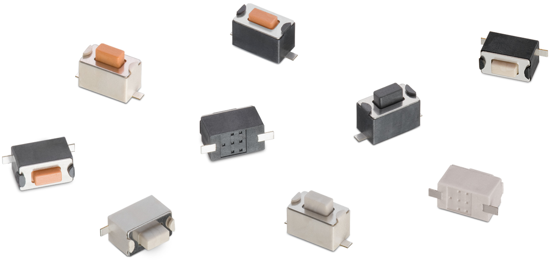 Wurth Elektronik IP67 Tactile Switch Tactile, SPST 50 mA 3 mm Surface