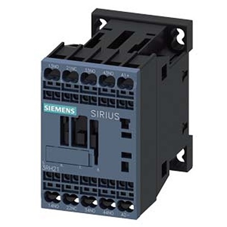 Siemens SIRIUS 3RH2 Contactor Relay, 24 V dc Coil, 4-Pole, 10 A, 3NO + 1NC, 690 V ac