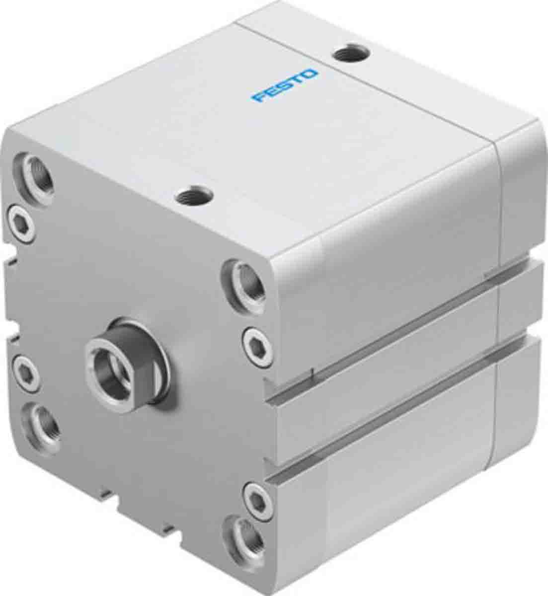 Festo Pneumatic Compact Cylinder - 536368 80 mm Bore, 40 mm ADN Series, Double Acting Acting