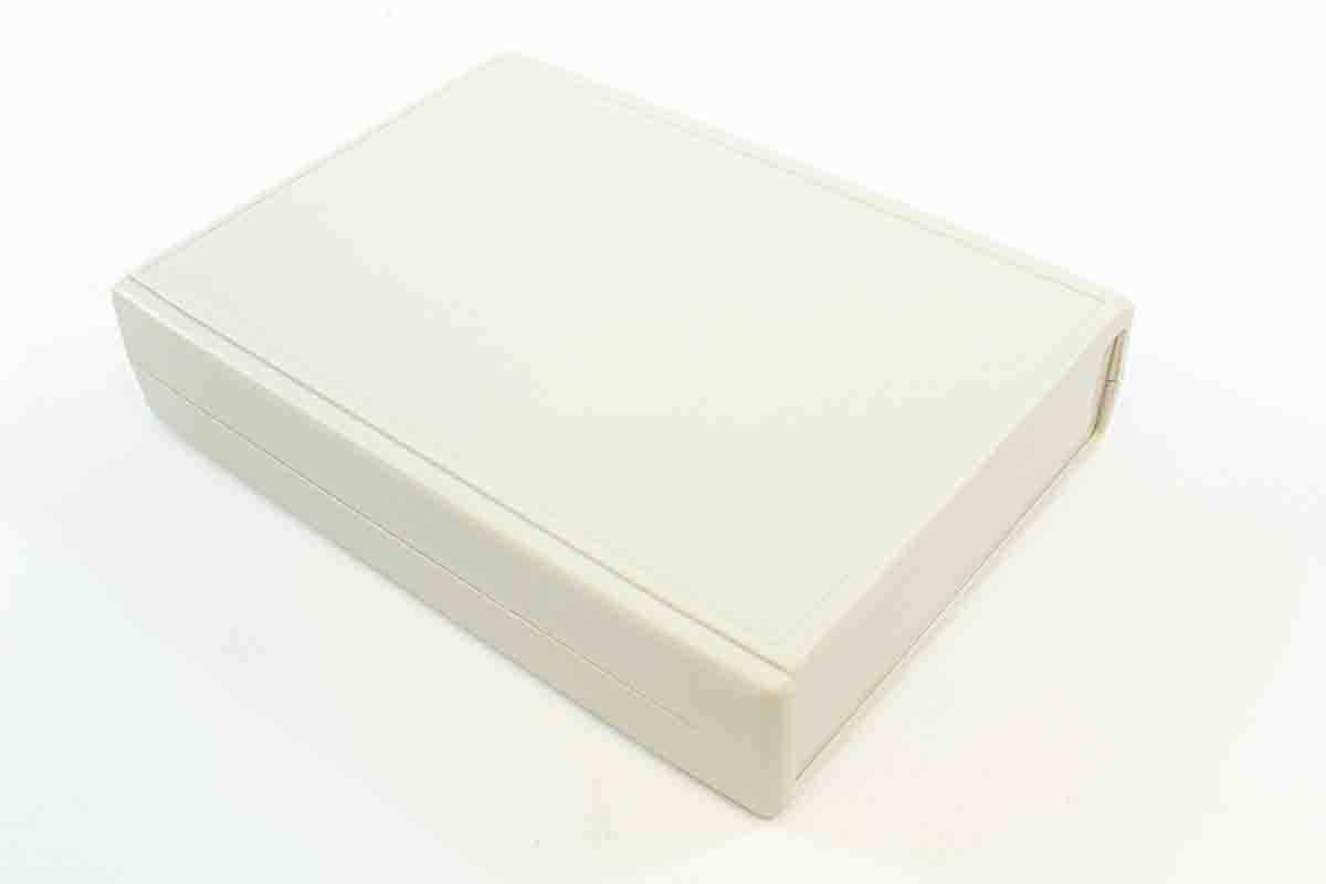 RS PRO ABS Hand Held Enclosure, Integral Battery Compartment, 184.9 x 134.9 x 39.9mm