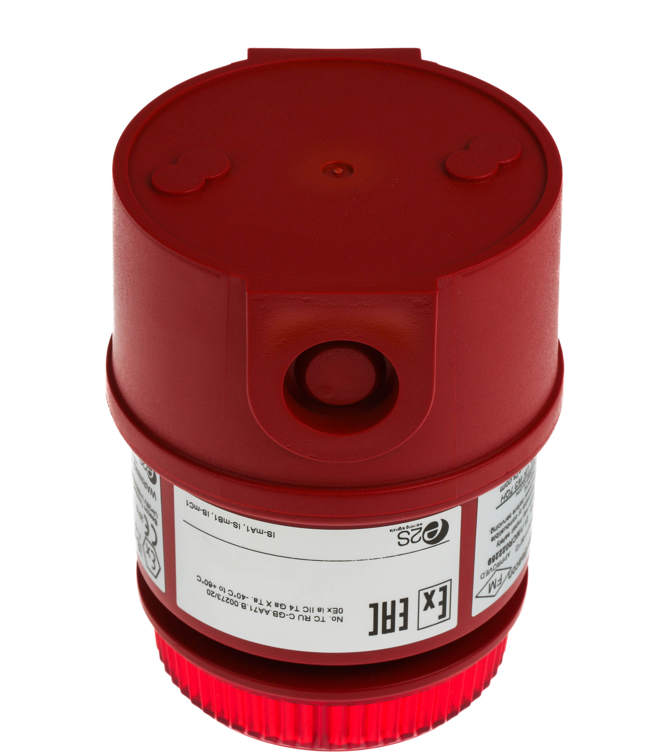e2s IS-MC1 Series Red Sounder Beacon, 16 → 28 V dc, IP65, Wall Mount, 100dB at 1 Metre