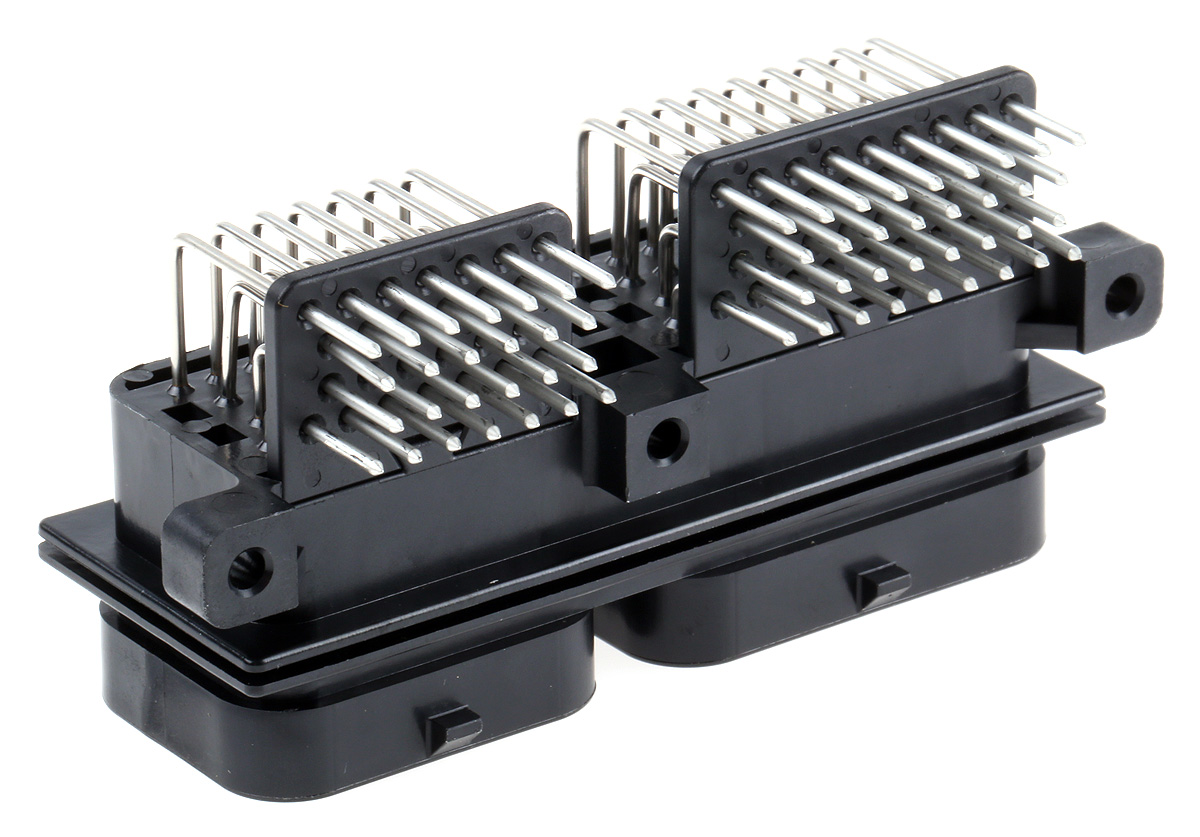 TE Connectivity, SUPERSEAL Automotive Connector Plug Through Hole 60 Way, Solder Termination 6437288-5