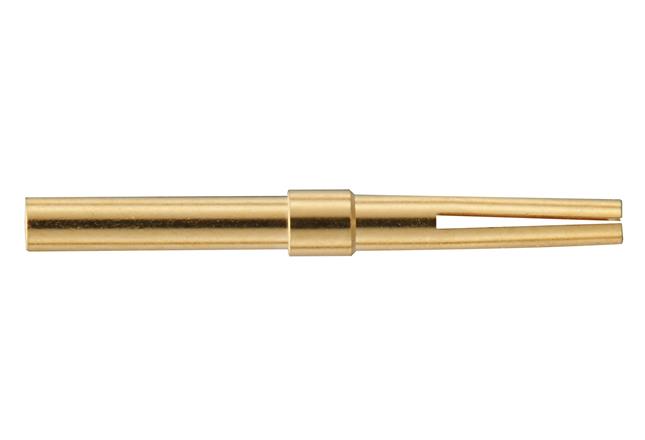 HARTING, D-Sub Series, size 22 → 26AWG Female Crimp D-sub Connector Contact, Au Plated Crimp, 22 AWG
