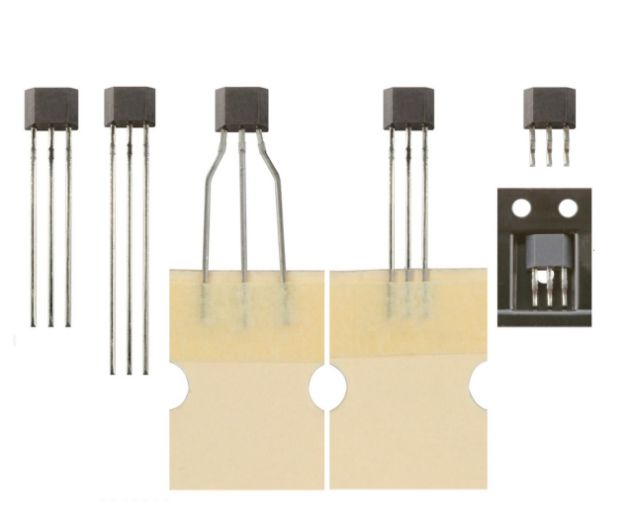 Honeywell 1-Axis Through Hole Hall Effect Sensor 4.5 V 10.5 V, TO-92, 3-Pin