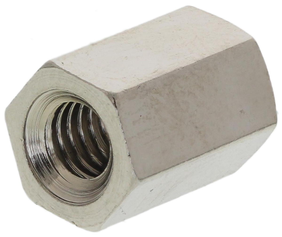 Essentra Threaded Standoff, M4 Thread, 10mm Body, Brass, Female/Female