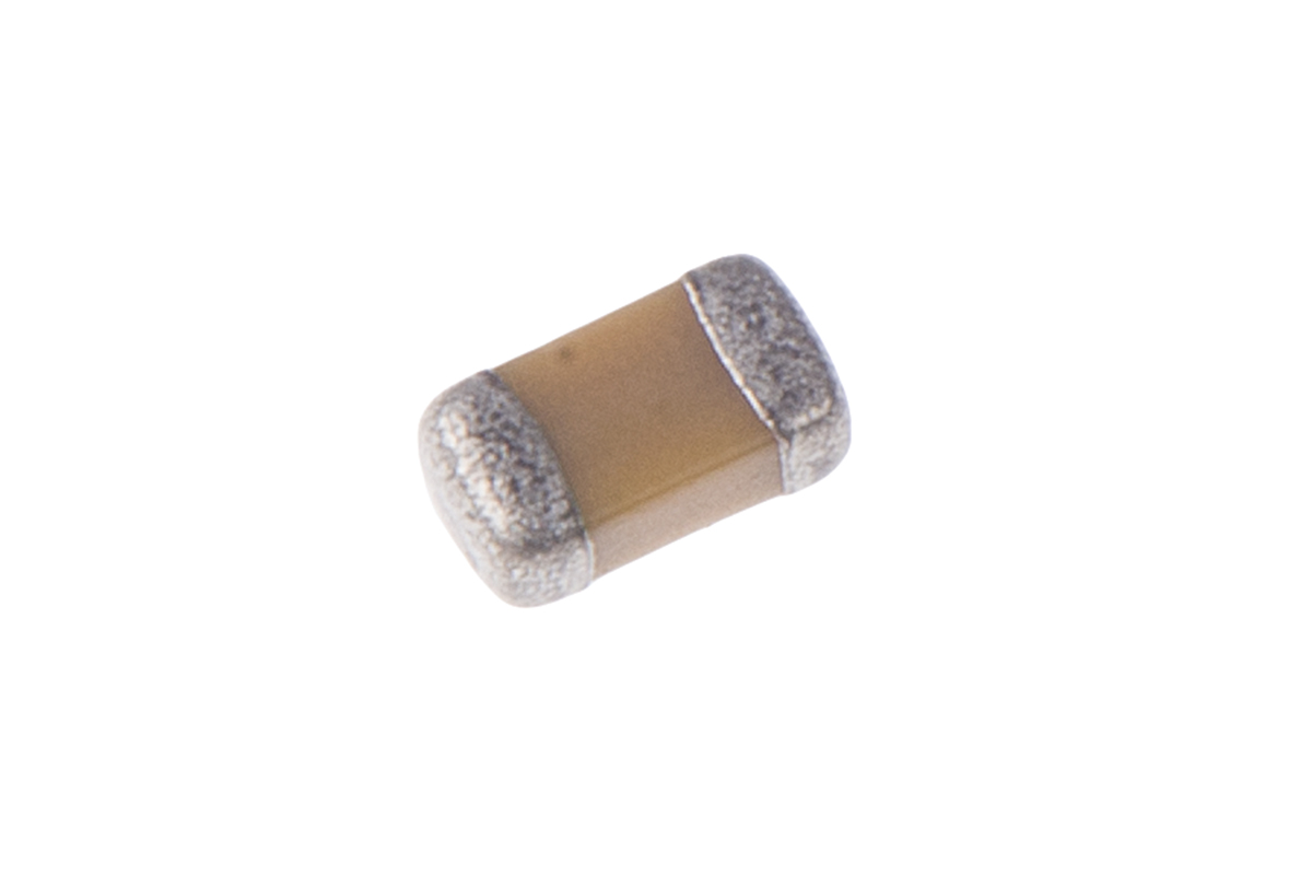 Vishay 10nF Multilayer Ceramic Capacitor MLCC, 50V dc V, ±10% , SMD