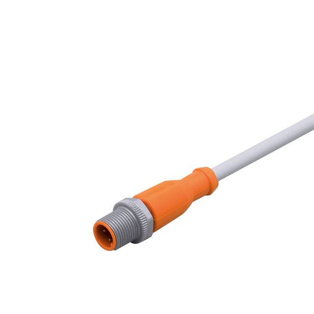 ifm electronic Male 1 way M12 to Unterminated Sensor Actuator Cable, 2 m